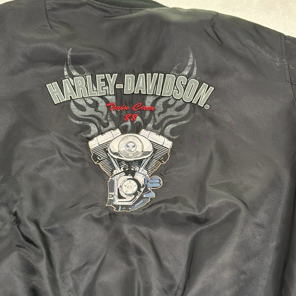 Harley-Davidson Motor Clothes XXL bomber style jacket. - Picture 4 of 9